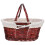 Worgeous  Wicker Garden Basket Hand Space-Saving Portable Fruit Child 8