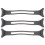 Mask Ear Rope Buckle Grey Silicone Easy Carry 3pcs 9