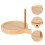 Bead Bracelet Making Tools Beading Tray Light Brown 1pack 11