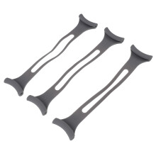Mask Ear Rope Buckle Grey Silicone Easy Carry 3pcs