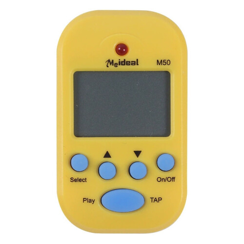 (Yellow) Digital Metronome for Piano & Drums