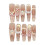 (XS) 10 Ongles Faux Chat Yeux Réutilisables 4