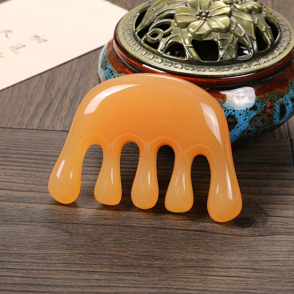 Dachuang Beauty (Shell Comb) Resin Scalp Massage Comb & Gua Sha Tool