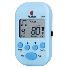 (Macaron Blue) Digital Metronome for Piano & Drums