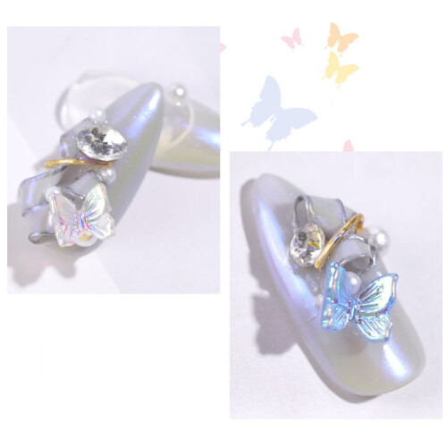 (2) 3D Nail Art Decor - Bows, Bears, Flowers (10pcs) 2