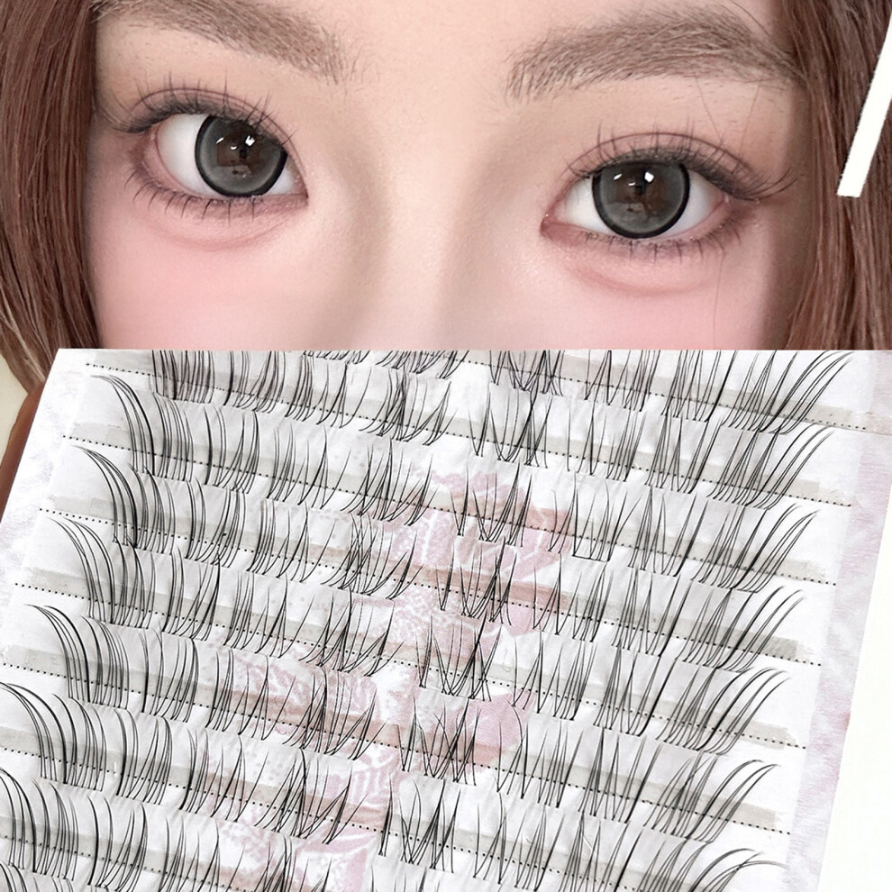 Dachuang Beauty 9-14Mm Natural Eyelash Clusters, C Curl