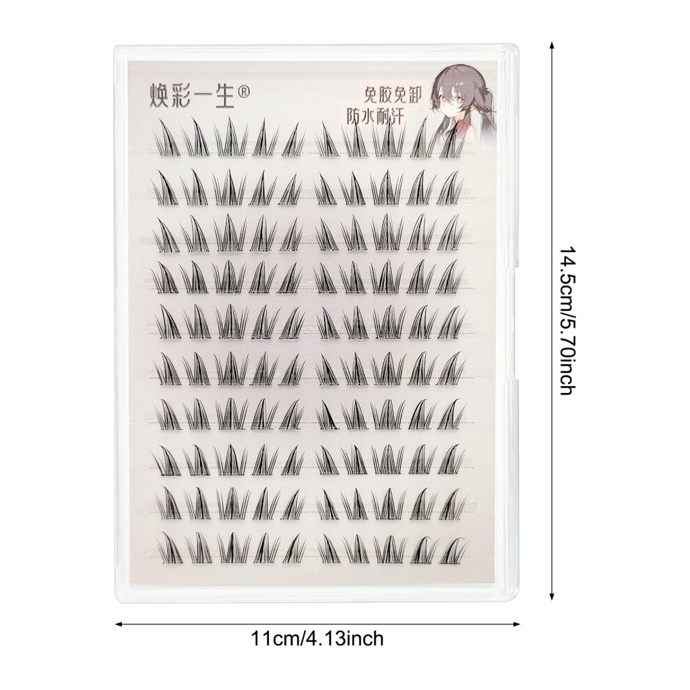 Roc-Electron Wispy Lash Clusters For Night Out Makeup