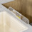 (Transparent, 8135) Adjustable Splash Guard for Kitchen Sink & Bathroom 1