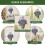 (BB1968) Spring Butterfly Wall Stickers - PVC Self-Adhesive Decor 1