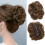 (4) Women\'s Hair Bun Maker - Black/Brown Updo Tool 3