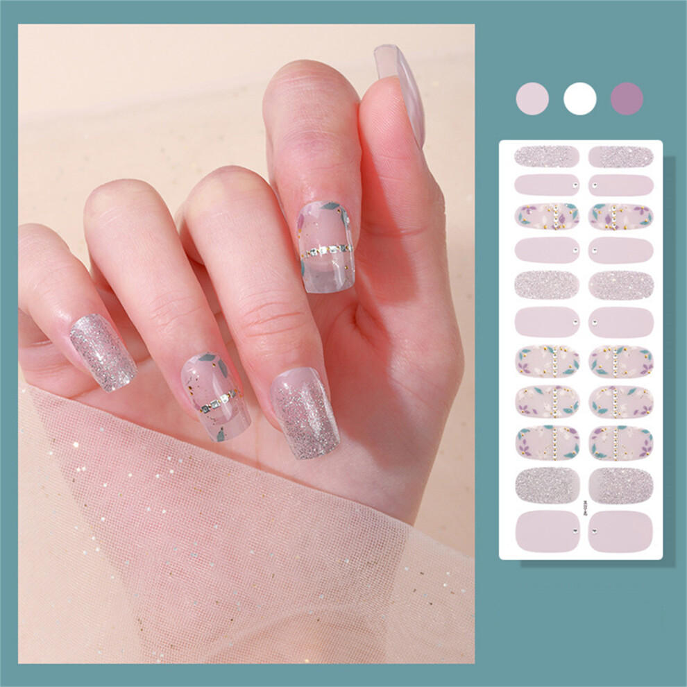 Dachuang Beauty (Zh-0234) 22Pcs Chip-Proof Nail Stickers For Women & Girls
