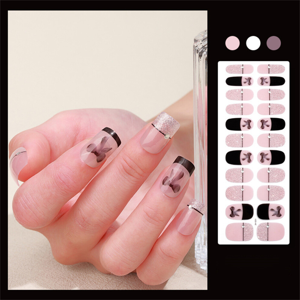 Dachuang Beauty (Zh-0231) 22Pcs Chip-Proof Nail Stickers For Women & Girls