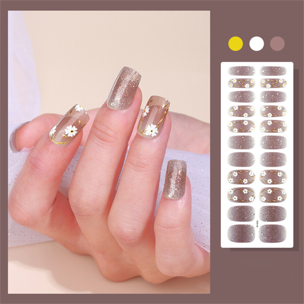Dachuang Beauty (Zh-0226) 22Pcs Chip-Proof Nail Stickers For Women & Girls