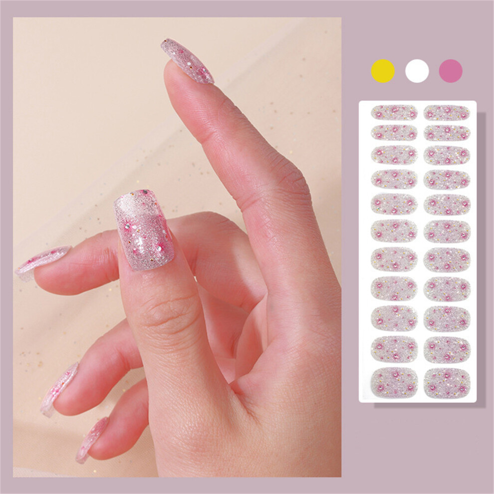 Dachuang Beauty (Zh-0232) 22Pcs Chip-Proof Nail Stickers For Women & Girls