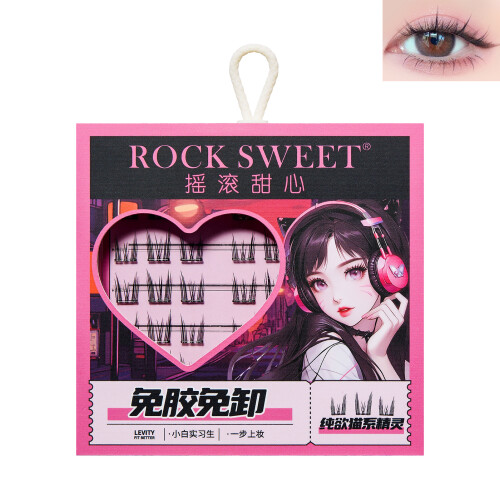 (Single box) Pre-Glued Manga Lash Clusters, C Curl, DIY Makeup 2
