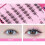 (Single box) Pre-Glued Manga Lash Clusters, C Curl, DIY Makeup 6