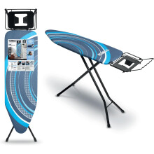 Tower Ceraglide Plus Large Ironing Board, Adjustable Height, Smooth Cover, Non-Slip Feet