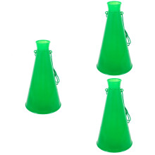 3Stk Grüne Megaphone Für Kinder Und Partyspaß