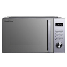 Russell Hobbs 23L Flatbed Digital Microwave 800W Silver Kitchen Oven