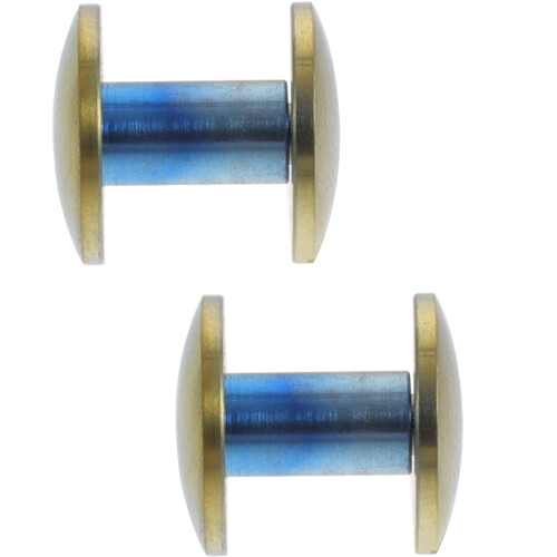 3 Pcs Screw Screws Posts Binder Bolt Titanium Replacement 2