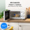Abode White 20L Manual Microwave 700W with Defrost Settings 6