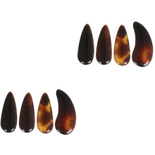 2Sets Celluloid Fingerplektren Bunt Langlebig Für Guzheng & Gitarre