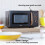 Abode Retro 20L 800W Digital Microwave Black and Rose Gold 4