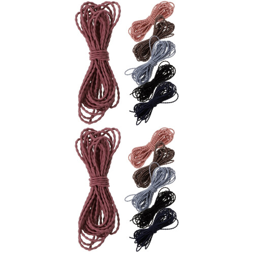 Elastic Thread Rubber Band Material High Elasticity 12 Pcs