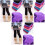 3Stk Winterstrumpfhosen Hochwertigem Material Navy 1
