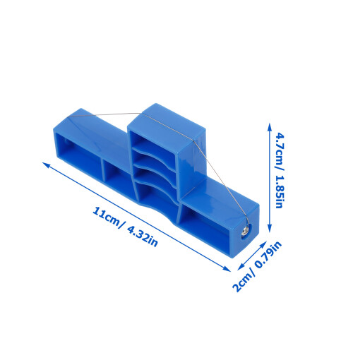 Modellier Ton 11,00x4,70x2,00 Cm Blau 2