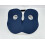 Ergonomisches Memory Foam-Sitzkissen NavyBlue 3