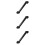 3Pcs Durable Black Periscope Toy for Kids Science Light Reflection 8