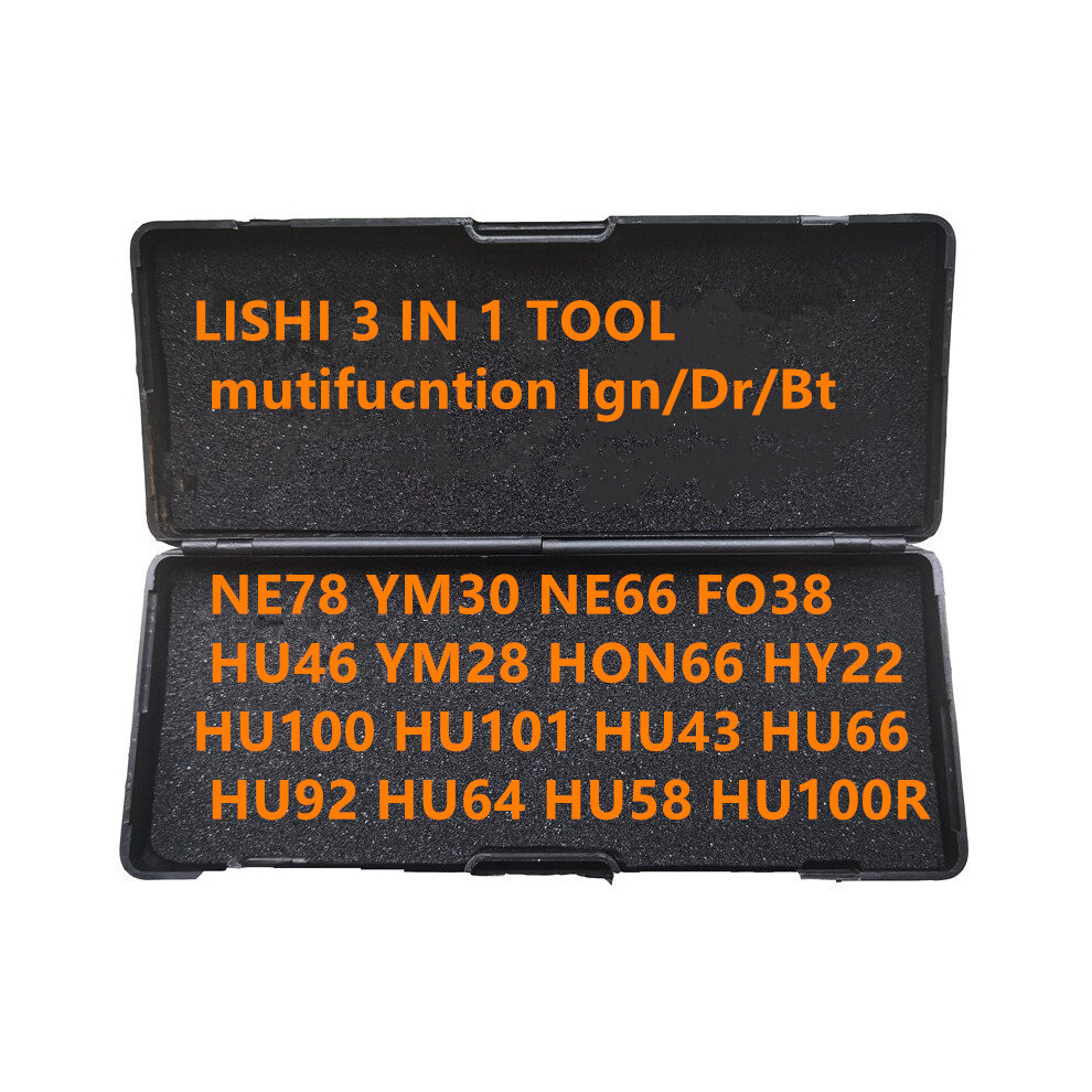 3 In 1 Tool Mutifucntion Ign/Dr/Bt Ne78 Ym30 Ne66 Fo38 Hu46 Ym28 Hon66 Hy22 Hu100 Hu101 Hu43 Hu66 Hu92 Hu64 Hu58 Hu100r 6935161691207