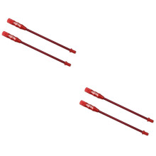 4Stk Fahrrad V Bremsbogen Rohr Rot Elastisch Robust