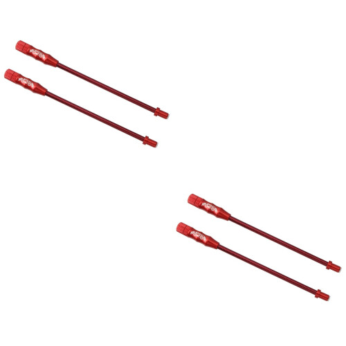 4Stk Fahrrad V Bremsbogen Rohr Rot Elastisch Robust