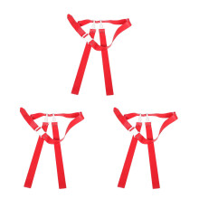 3Pièces Ceinture Drapeaux Football Rugby PVC Pour Entraînement
