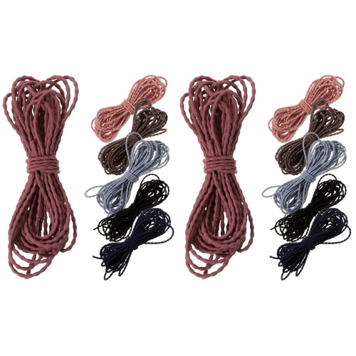 Elastic Thread Rubber Band Material High Elasticity 12 Pcs 2