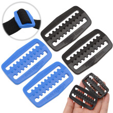 2Pcs 60mm Diving Weight Belt Keeper Clip Scuba Diving Weight Belt Stopper Diving Weight Belt Webbing Keeper for Outdoor Diving