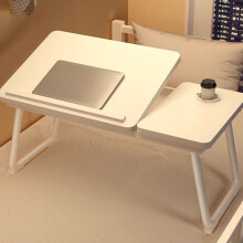 Tavolo letto ripiegabile con poggiapranzo per laptop e portabicchieri - Multifunzionale