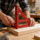 45/90 Degree Woodworking Square Protractor 45/90 Degree Drawing Line Ruler for Carpentry Engineering and DIY Projects 3