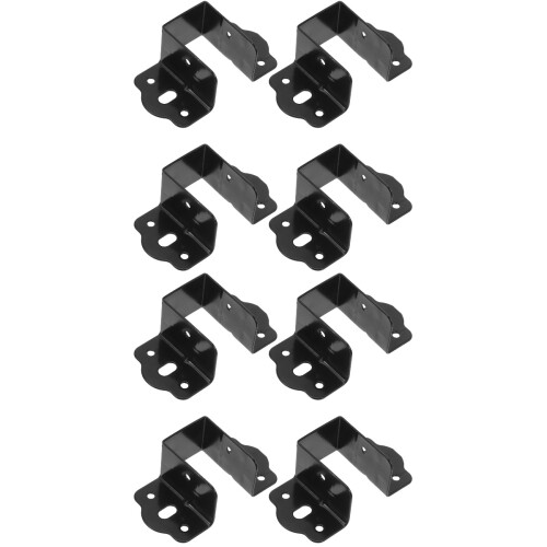8Pcs Thickened Bed Rail Buckle Metal Bed Frame Hardware for Home Use