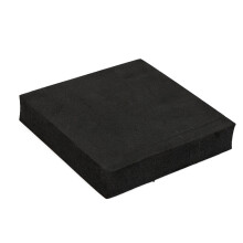 4pcs Anti Vibration Pad Sponge Non-slip Mats Square Silent Practical Multi-function Lightweight for Dryer Refrigerator