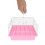 Cage Voyage ABS Rose Portable Pour Perroquets Petits Animaux 8
