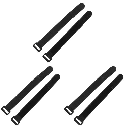 6Pcs Nylon Rooster Crowing-Proof Collars Adjustable Chicken Neck Belts
