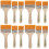 24Pcs Portable Painting Brushes Assorted Color Durable and Ergonomic 4