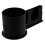 3Pcs Plastic Paddle Board Cup Holder Black - Kayak Drink & Phone Mount 2