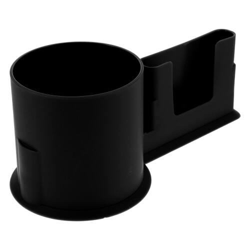 3Pcs Plastic Paddle Board Cup Holder Black - Kayak Drink & Phone Mount 1