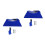 2Sets Durable Cylinder Holder ABS Steel Wall Mount for Plants 4