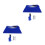 2Sets Durable Cylinder Holder ABS Steel Wall Mount for Plants 5