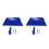 2Sets Durable Cylinder Holder ABS Steel Wall Mount for Plants 6